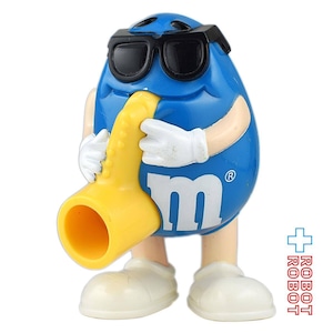 M&M's バーガーキング ブルー ミニディスペンサー ミールトイ