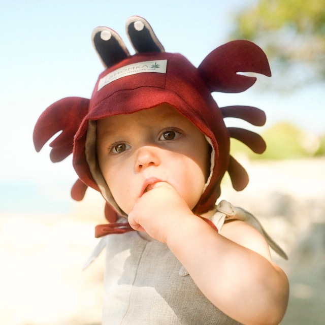 サル【7月下旬お届け】SHÓMKA / MONKEY BONNET or HAT