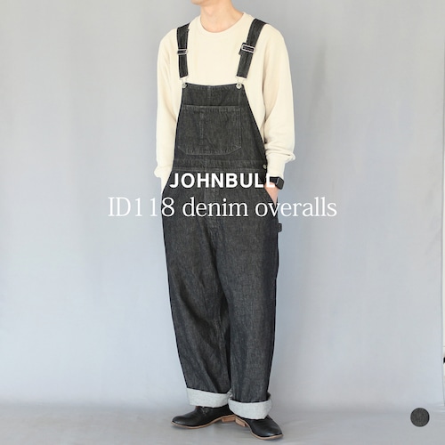 【JOHNBULL】ID118 デニムオーバーオール　(11117)