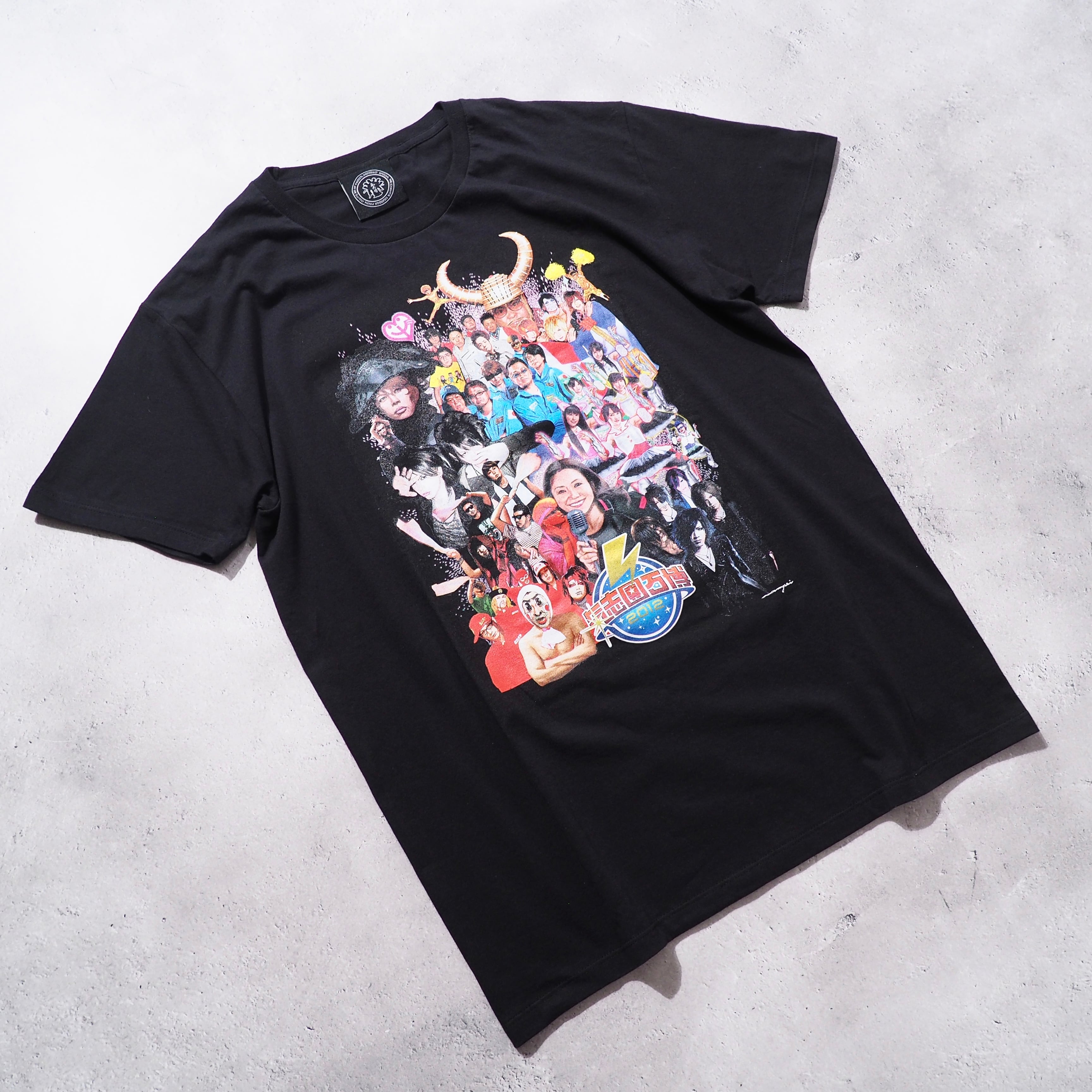 2012s " 氣志團万博 " All Star printed Tee
