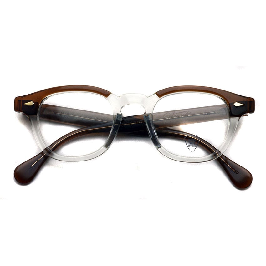 JULIUS TART OPTICAL / AR / ブリッジ:22ｍｍ / Brown Crystal Brow