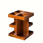 メイクアップ収納棚 化粧品収納棚 木製 引き出し付 メイク収納 大容量 小物収納 デスク収納 おしゃれ 北欧