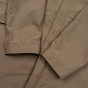 STUDIOUS ステュディオス 比翼 フード ダブルジップ ジャケットコート 1/ベージュ メンズ