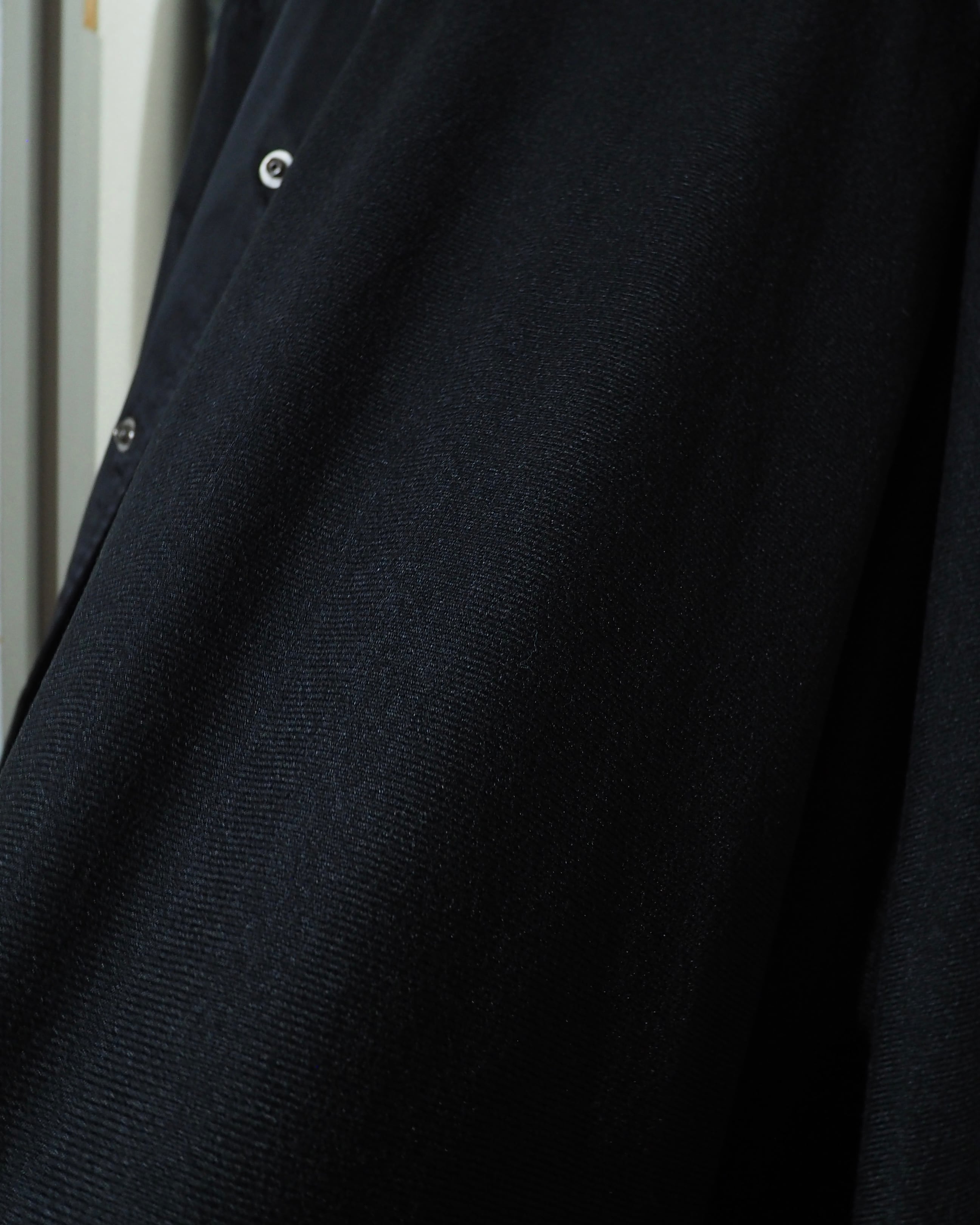1990s " U.P renoma " Black Shiny Logo Printed Vintage Nylon Coach Jacket