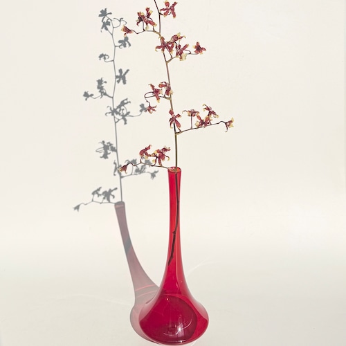 Red vase
