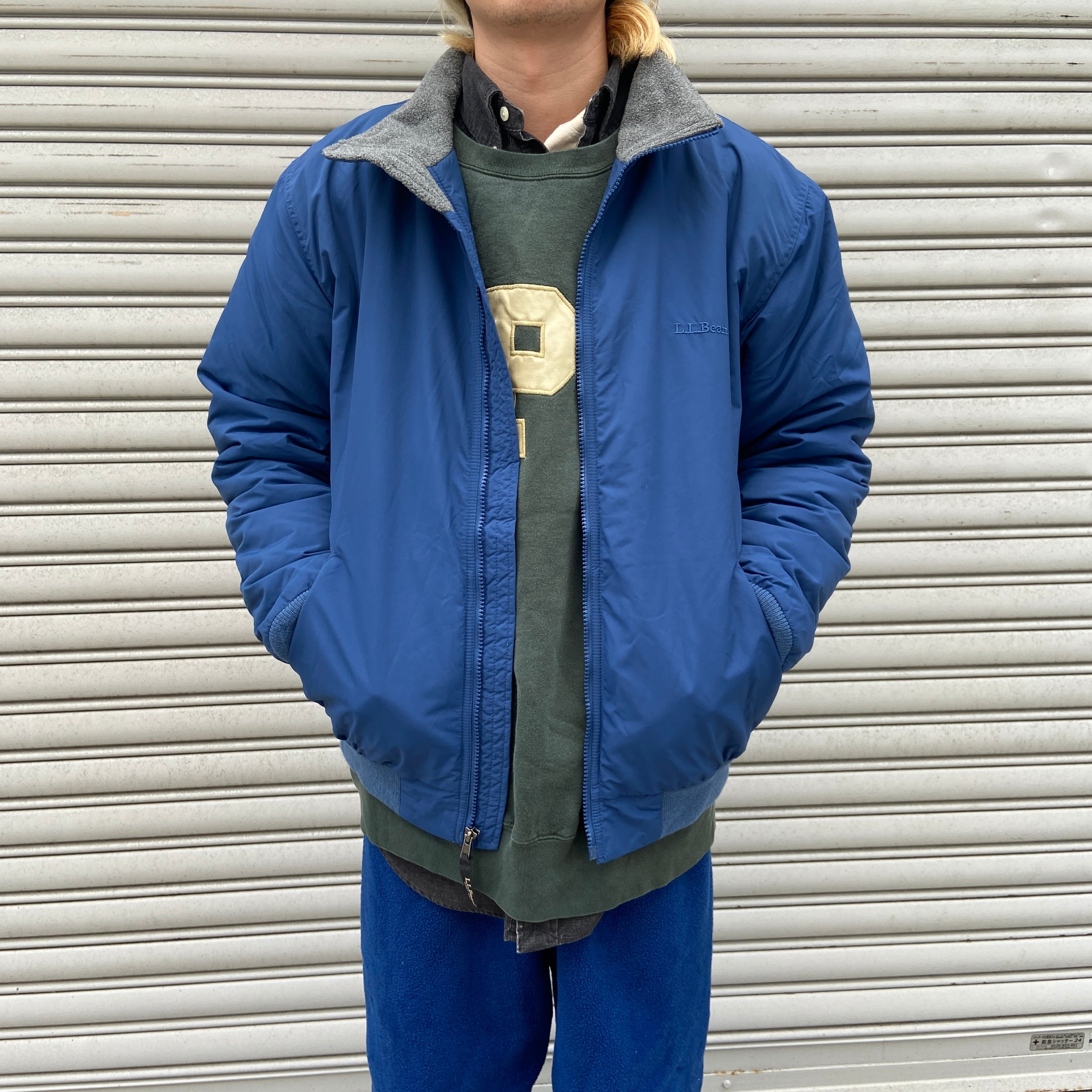 l.l.bean warm up jacket 90s ウォームアップジャケット