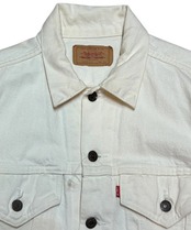 1990s Levi’s 70506 デニムジャケット ホワイト 44R