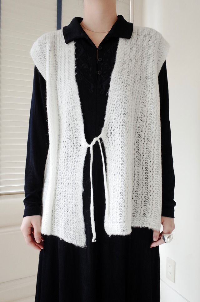 used knit vest