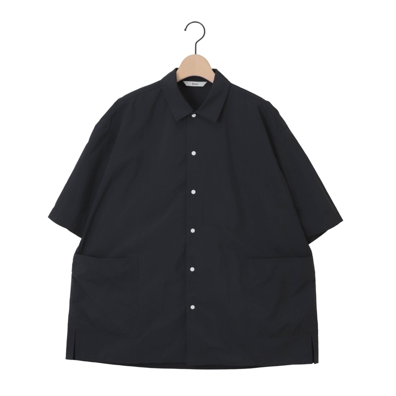 新品未使用　タグ付き　amne/park shirt ナイロン　サイズ2 amne / NYLON park shirts - ナイロン パークシャツ - 3colors - amn