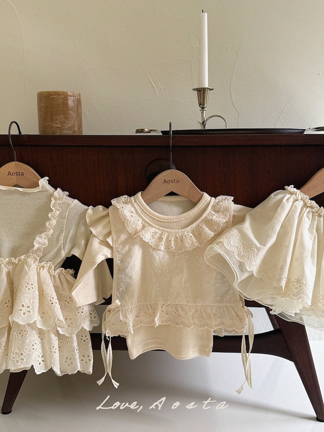 ⭐︎即納⭐︎[Aosta] lace olivia vest
