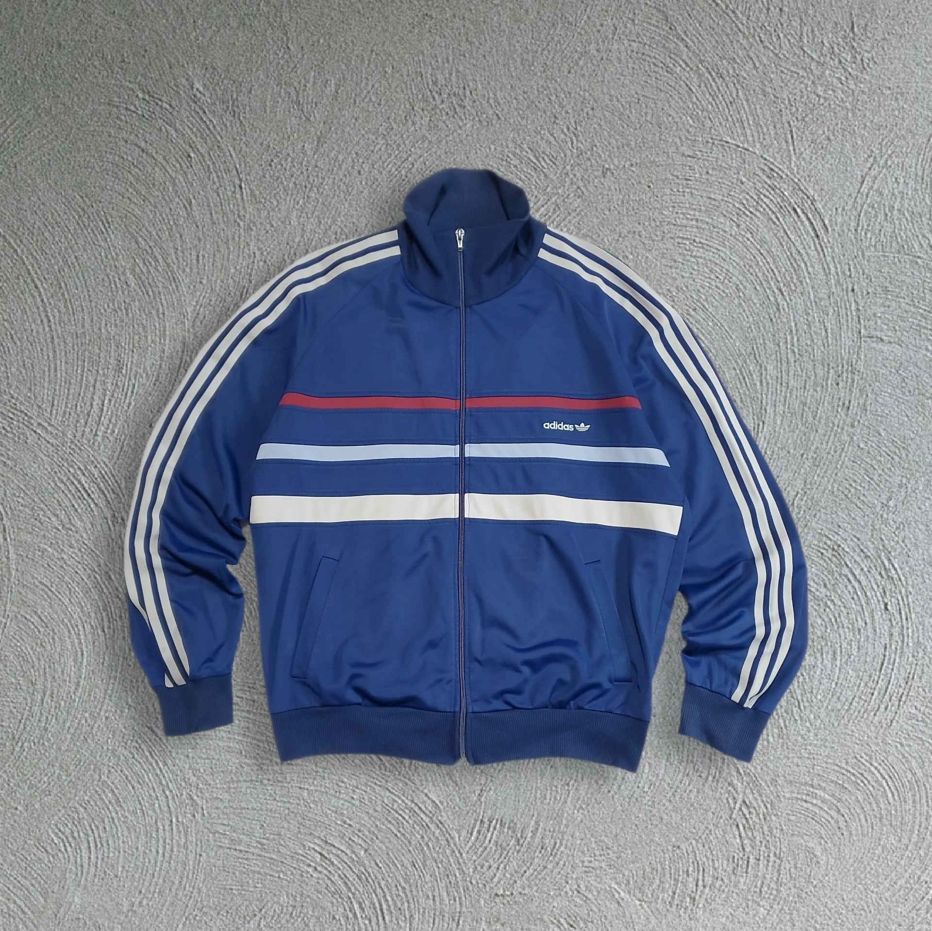 Vintage ★80sハンガリー製★OPTI ZIPトラックトップ 80s Euro adidas TRACK TOP OPTI ZIP | hotcake used clothing