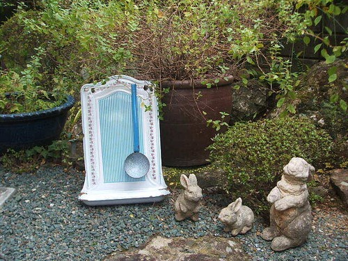 french vintage B&B enamel Porte-ustensiles キッチン器具ホルダー BB社