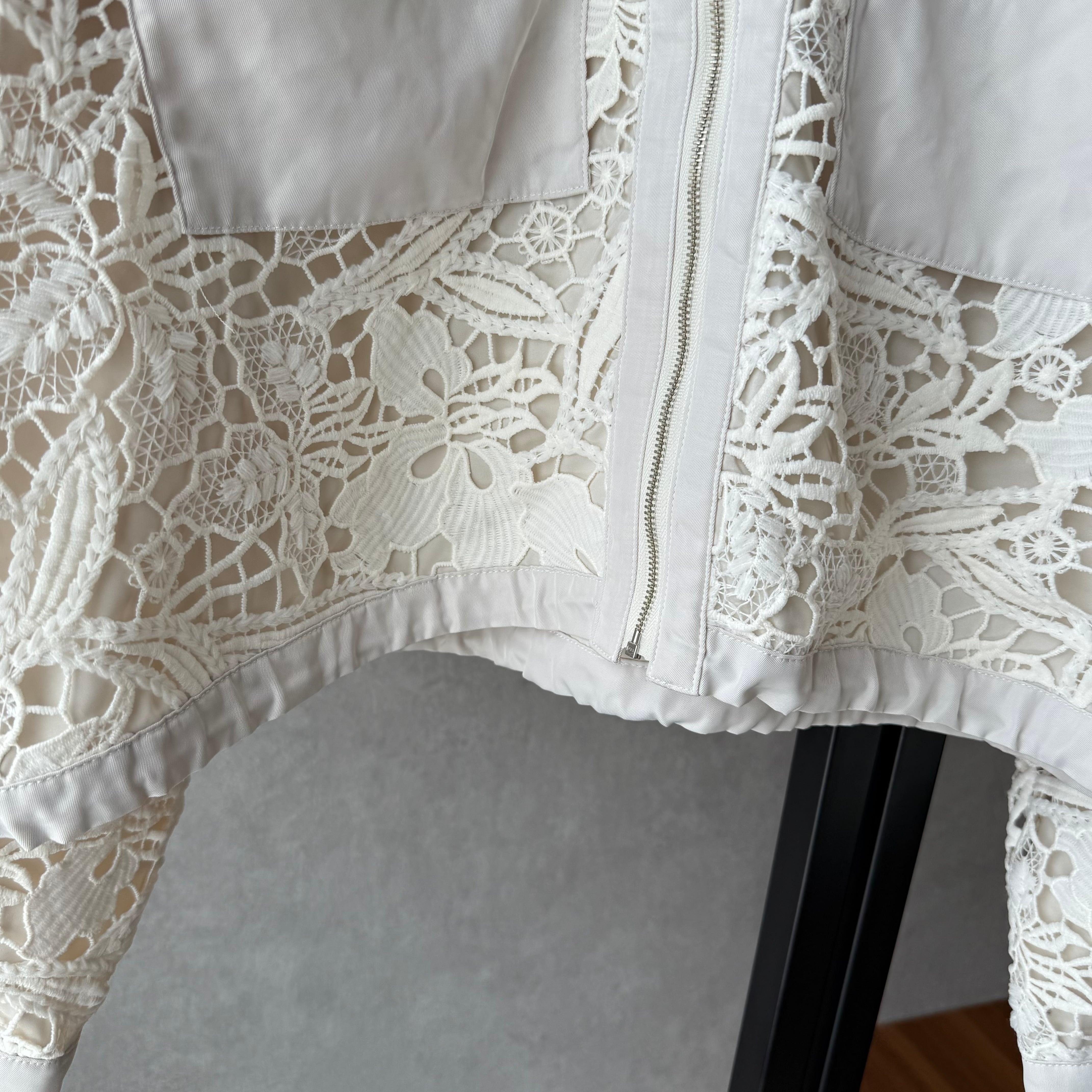 zampa レースポケットドロストブルゾン(N) | whispermusee