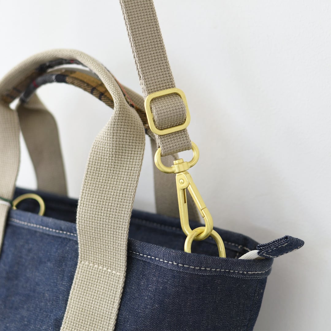Barbour [バブアー] Mya mini denim tote bag [LBA0539] Mya