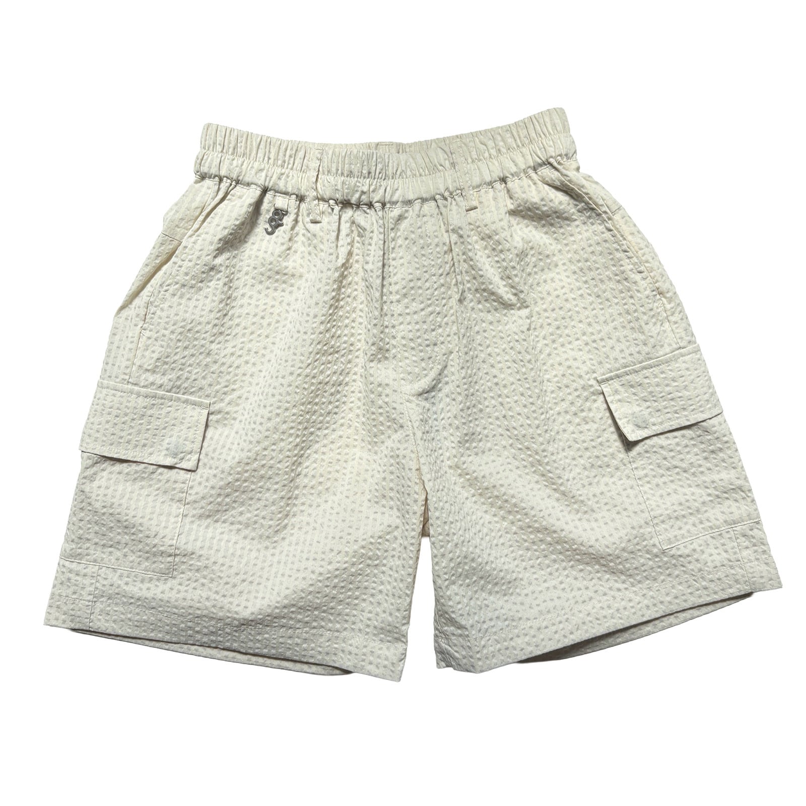 【WOMEN'S】8G DOTAIR COOLMAX SUCKER HALF PANTS -IVORY-