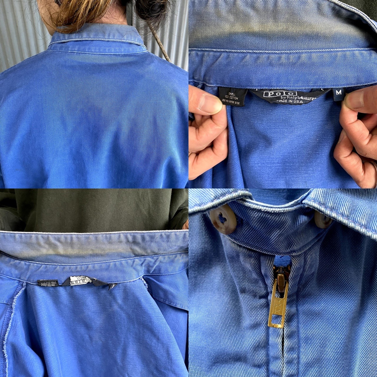 80〜90年代 USA製 ポロバイラルフローレン スイングトップ メンズM  