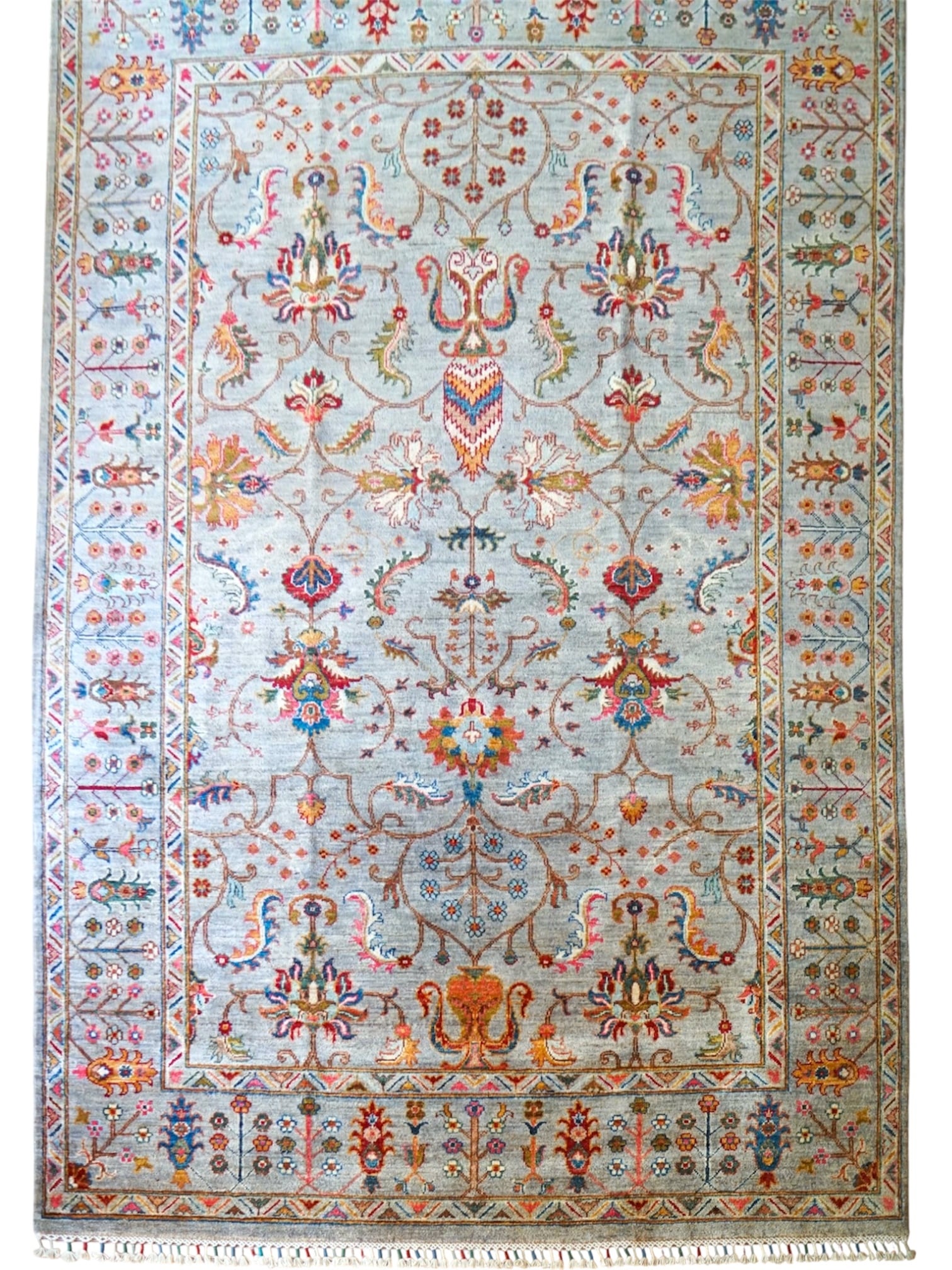 116×78cm ペルシャ手織り絨毯 ナイン産 | Decorworks