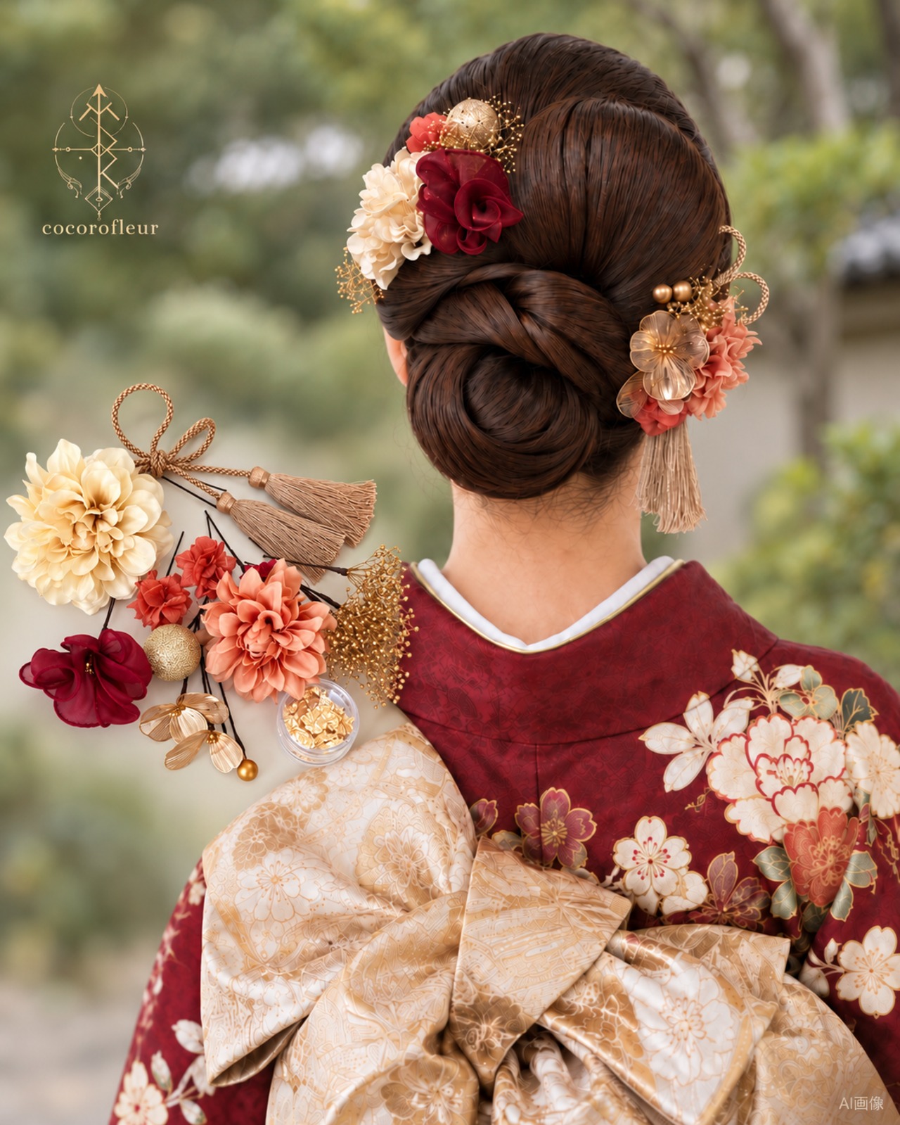 ○ ピンク | cocorofleur ココロフルール 【成人式 卒業式 結婚式
