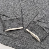 CANTERBURY カンタベリー ワンポイント刺繍 長袖 ラガーシャツ サイズ XL /グレー/メンズ/ラグビー