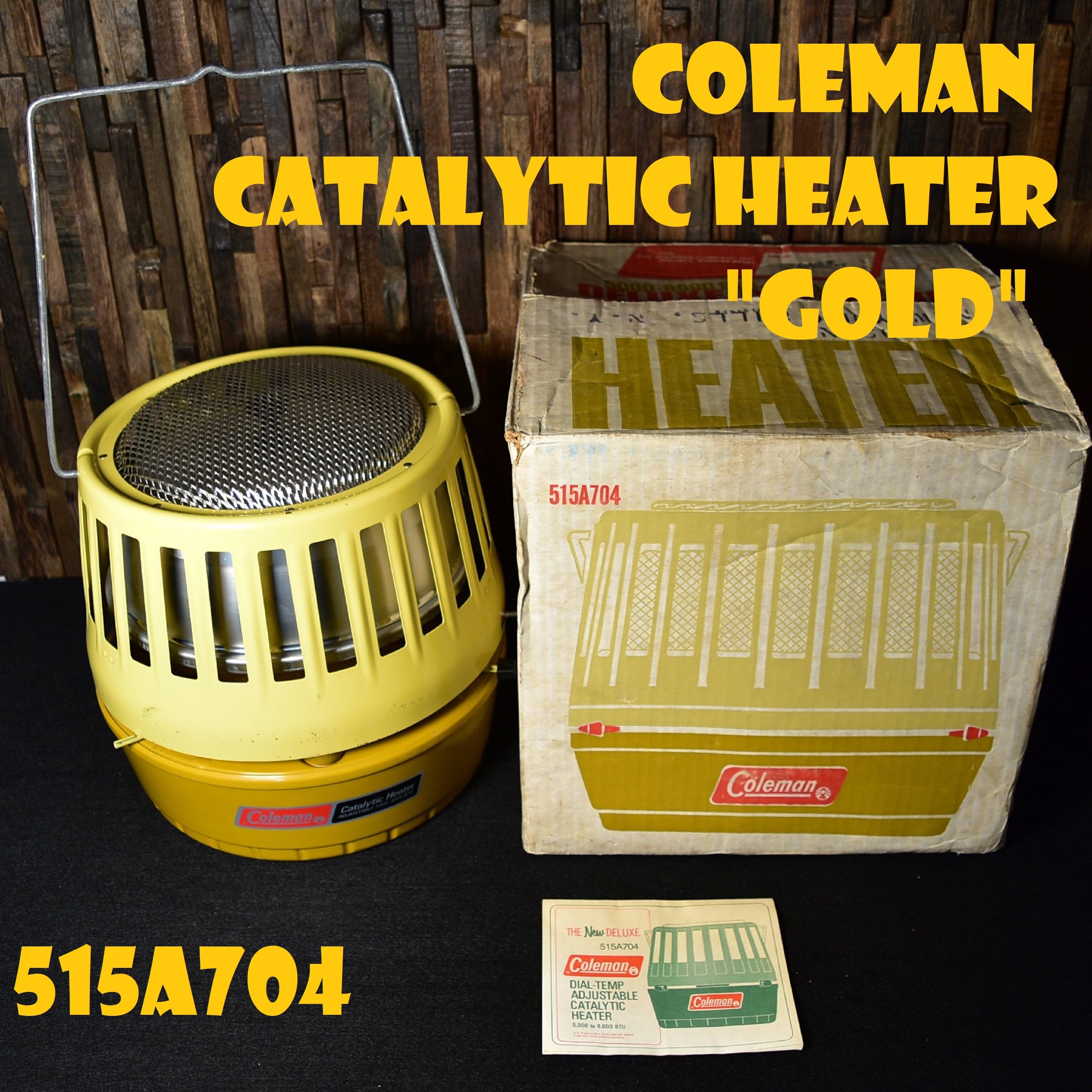 豊富な通販 ヤフオク! 未使用Coleman コールマン ビンテージ キャタリ...