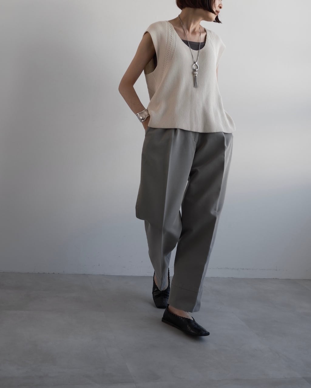 Mame Kurogouchi VOLUME WIDE PANTS | dear closet
