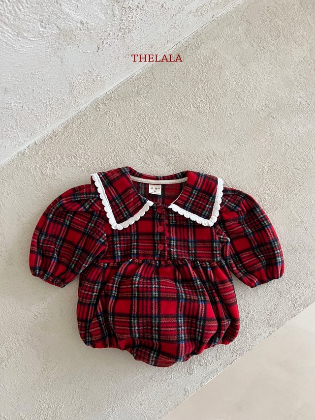 [予約][送料無料]≪thelala≫sweet check suit (baby) 9