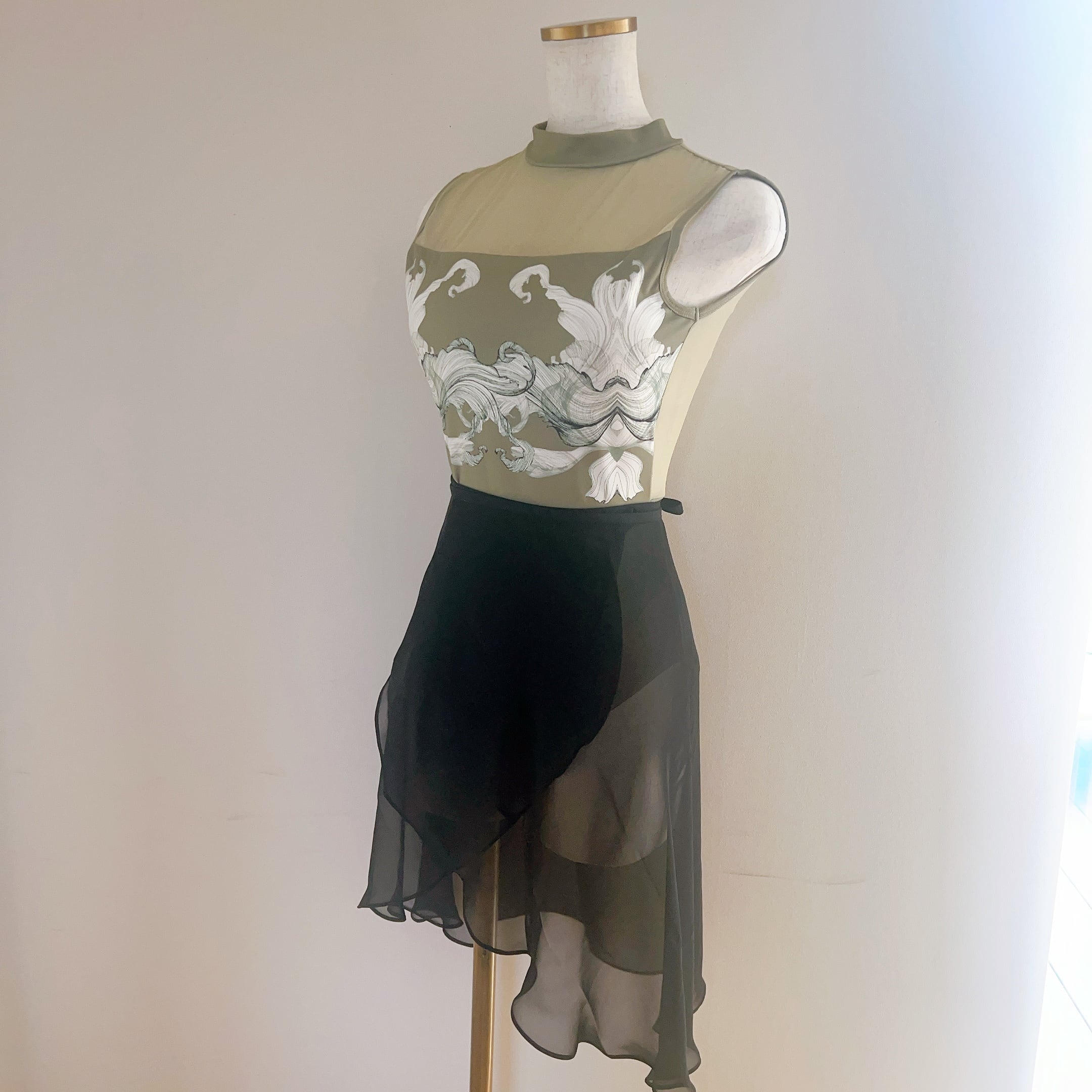 MATCHA GREEN チョーカー バレエレオタード | バレエショップ