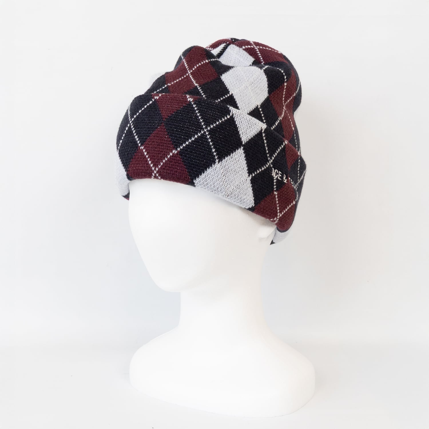 ICE&TECHNO ARGYLE BEANIE ニット帽 ICE & TECHNO 25AW ARGYLE BEANIE (NAVY) | Pay ID