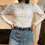 デザインホワイトシャツ　G11CT0028