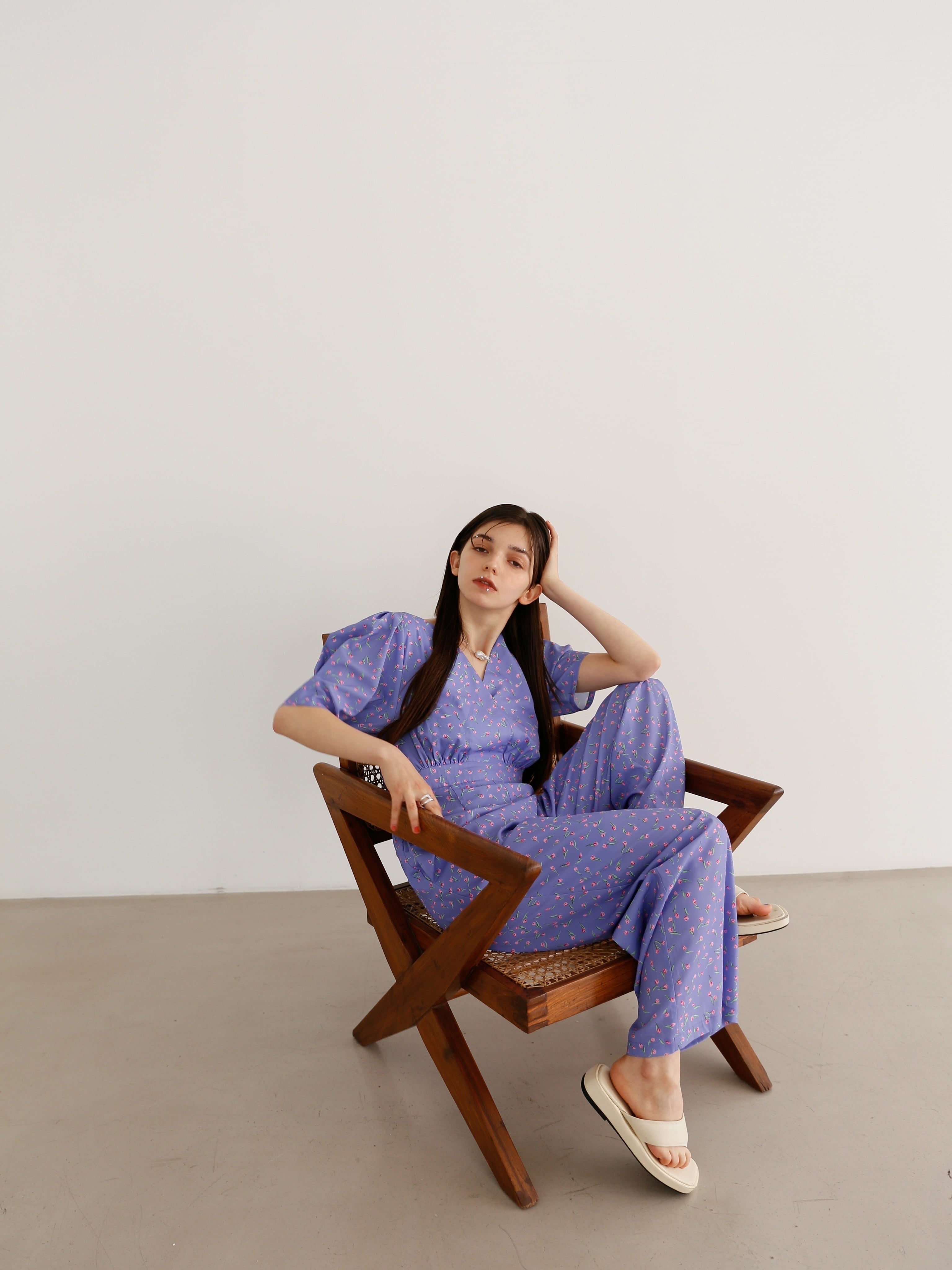 v neck all-in-one | Katrin TOKYO