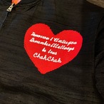 ChahChah CC ALL MY LOVING REVERSIBLE JACKET BLACK