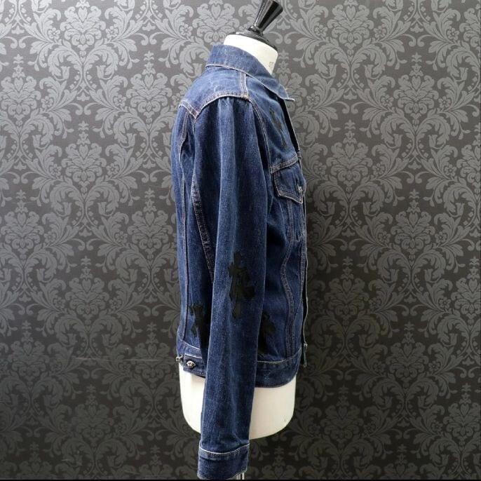 CHROME HEARTS クロムハーツ × リーバイス デニムジャケット クロス
