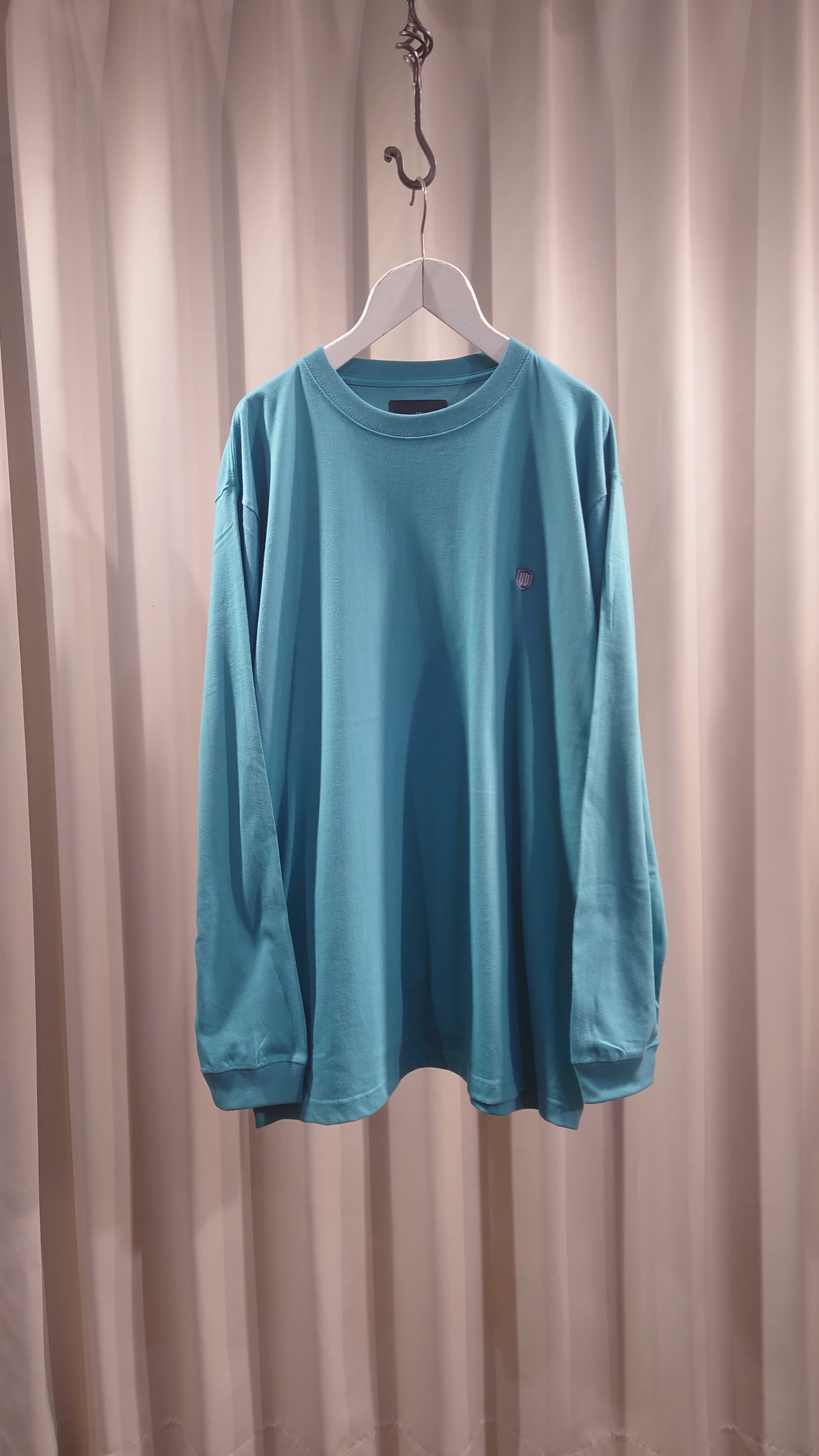 GarageUW VINTAGE CREST EMB LONG SLEEVE T TBLUE