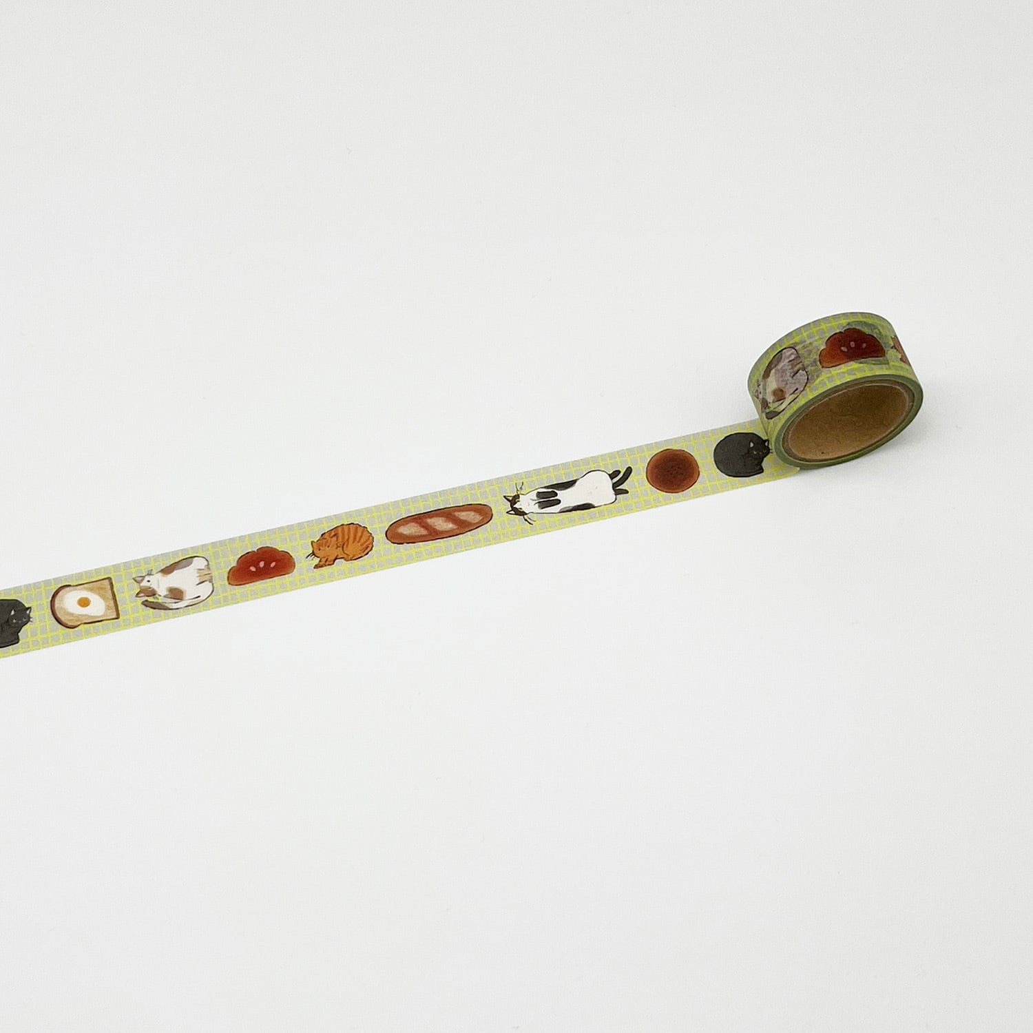 nekoto 贈りたくなるマスキングテープテープ 14 ねことパン