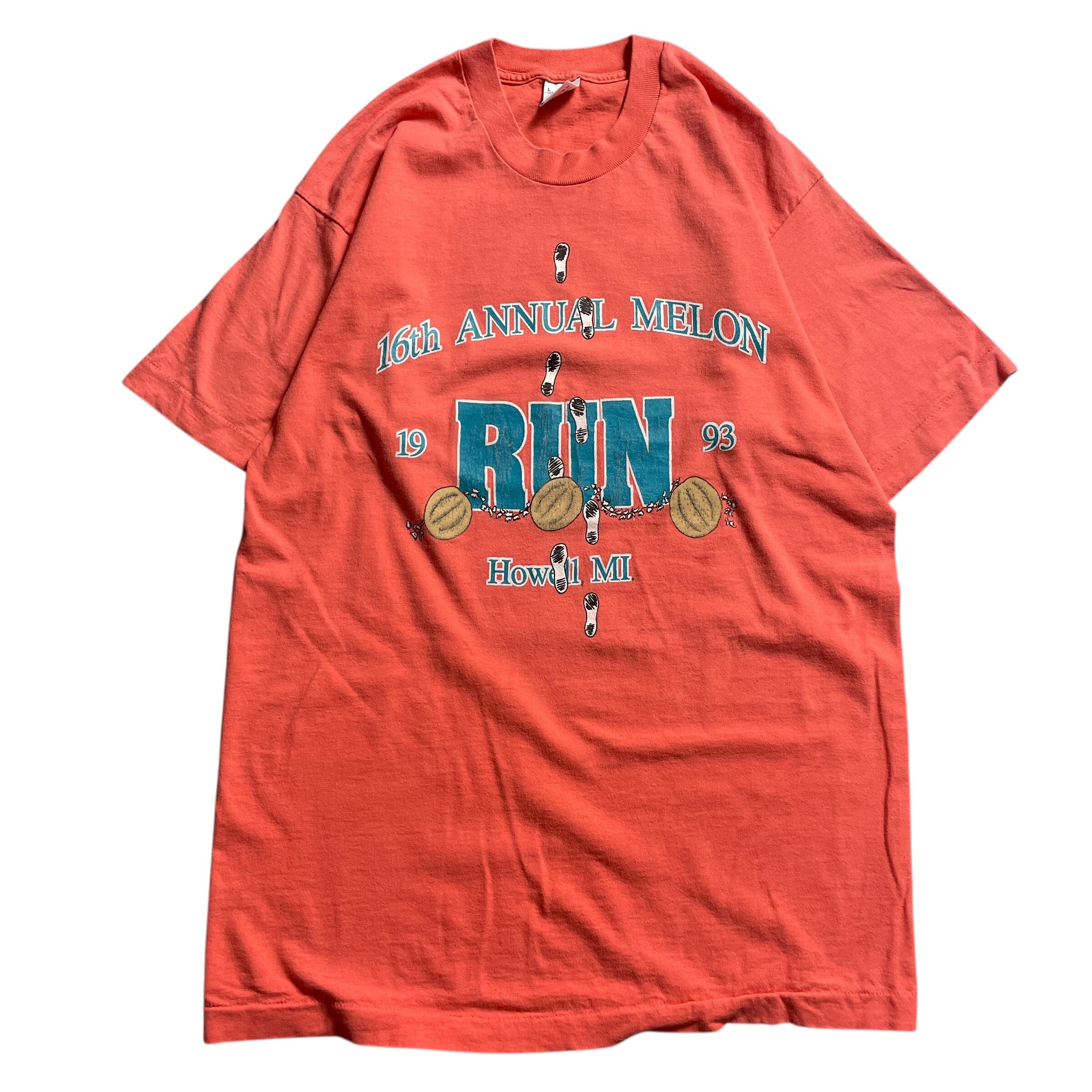 90s USA製 RUN ローカルイベント vintage T-shirt