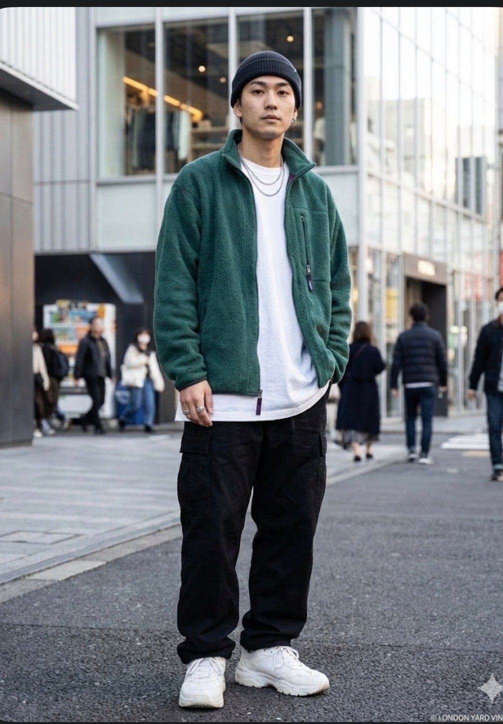 L.L.Bean グレー ジャケット Mサイズ ライダースジャケット カップルウェア ペアルック オーバーサイズ | Pay ID