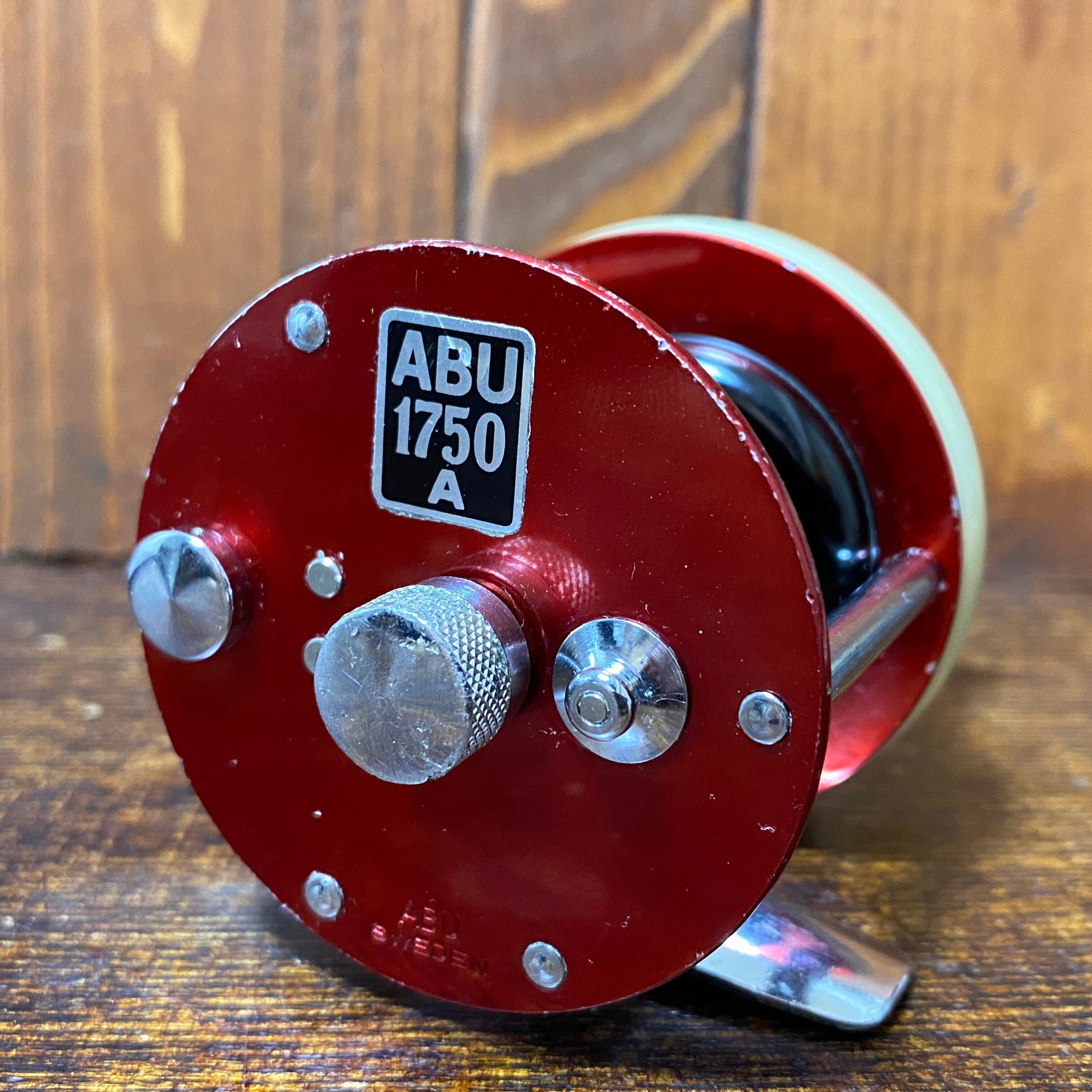 ABU 1750A ベイトリール 本体 ABU1750A ボビン ABU 1750 A ベイトリール 赤 ABU 1750 A ベイトリール