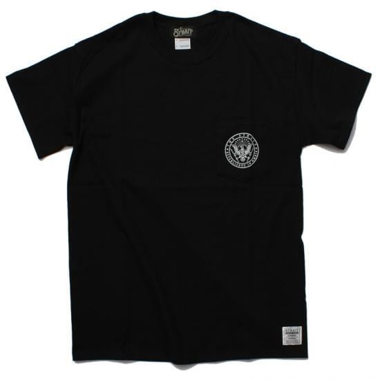 STRAIT POCKET T-SHIRTS #T.GREY