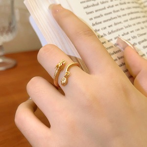 ドラゴンモチーフオープンリング　干支龍　G0612