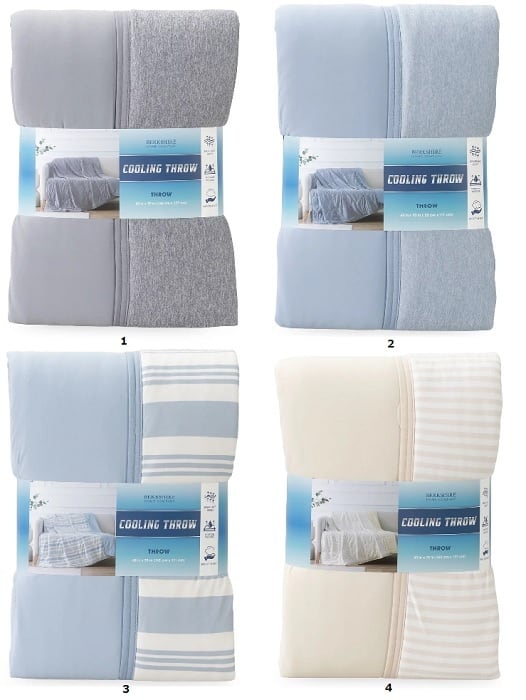HOUSE &  大判ひざ掛け 152cm x 177cm 2枚セット COSTCO】コストコ【Berkshire Blanket＆Home】クーリング大判ひざ掛け