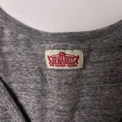 H.R.MARKET ハリウッドランチマーケット Vネック 半袖Tシャツ 4/グレー/ストレッチ