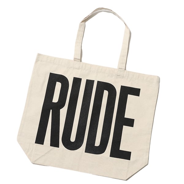 RUDE GALLERY : RUDE TOTE BAG | Gusset