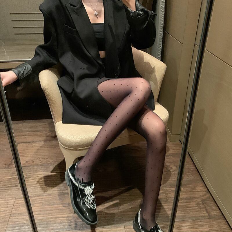 オータムウィンターストッキング ワンピースレギンス ブラックソックス 秋物 冬物 タイツ YY-ファッション13564846920