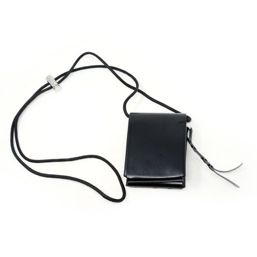 RHODOLIRION ロドリリオン / RHODO NECK WALLET - Black ショルダー 