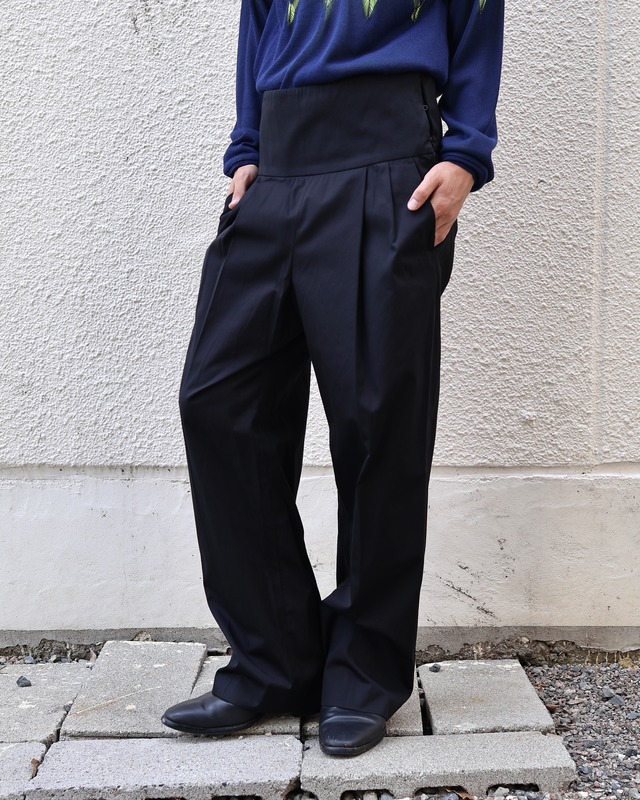 【DRIES VAN NOTEN】waist detail trousers