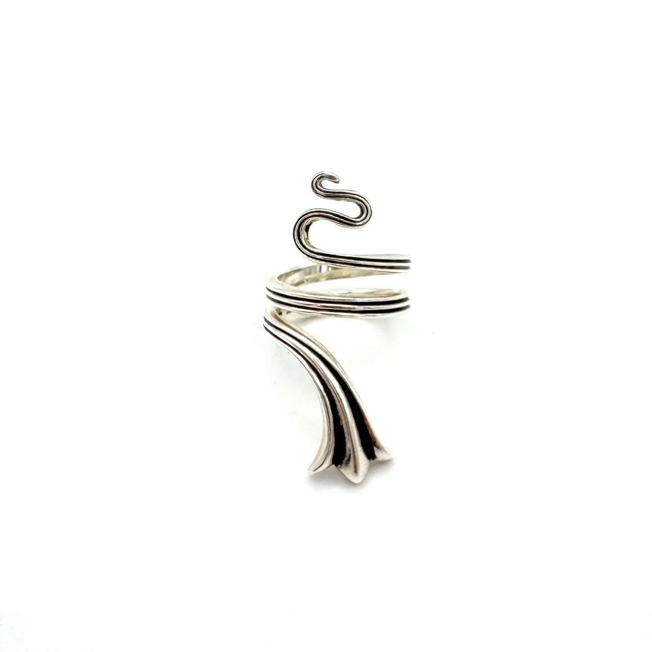 CHROME HEARTS クロムハーツ クロステイル スネーク リング SV925 16号 12.3g シルバー