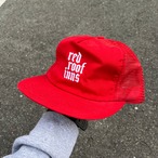 DEADSTOCK "red roof inn" Employee Cap Made in USA
