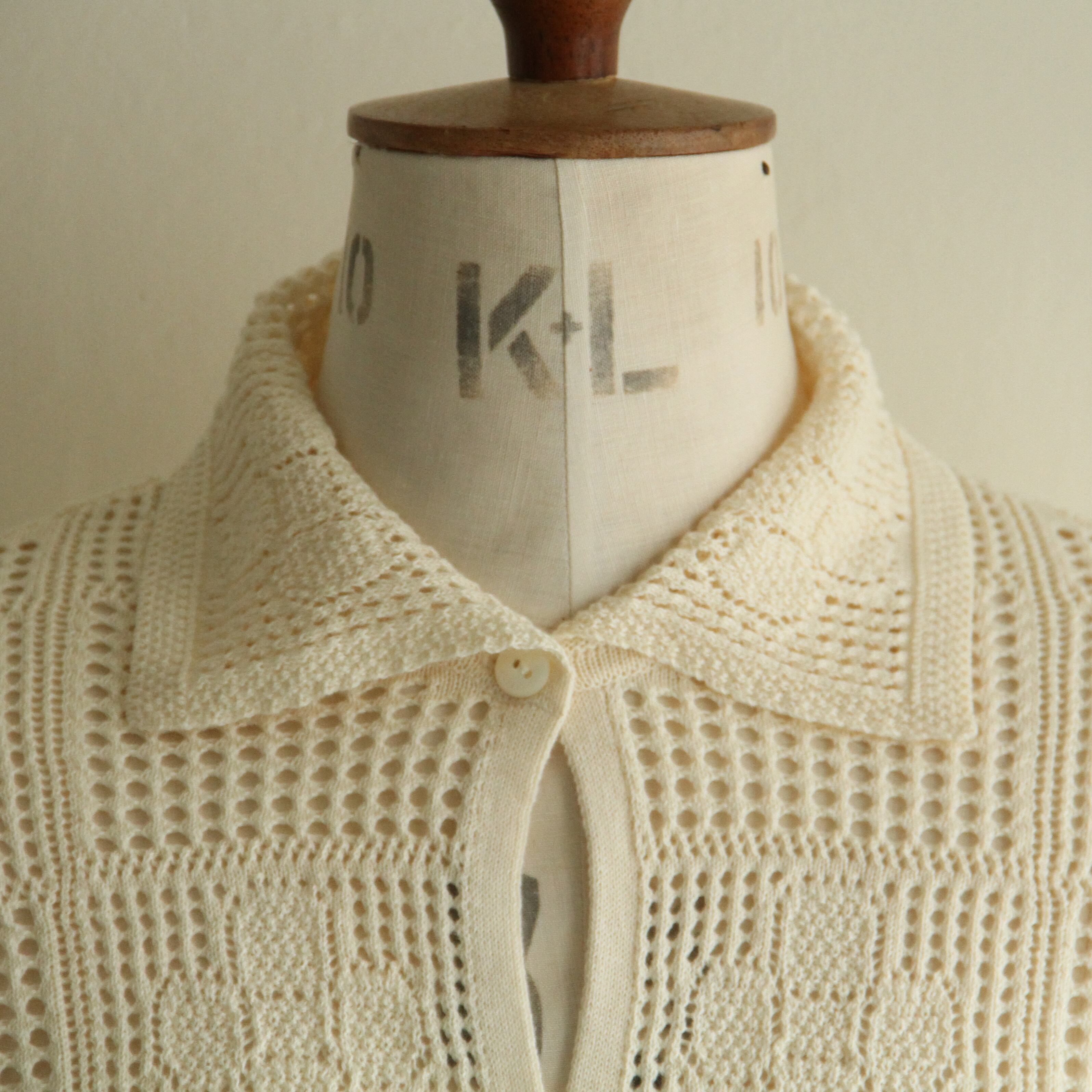 【PHEENY】Cotton Lace Stitch Cardigan PHEENY Cotton lace stitch cardigan | Terminal