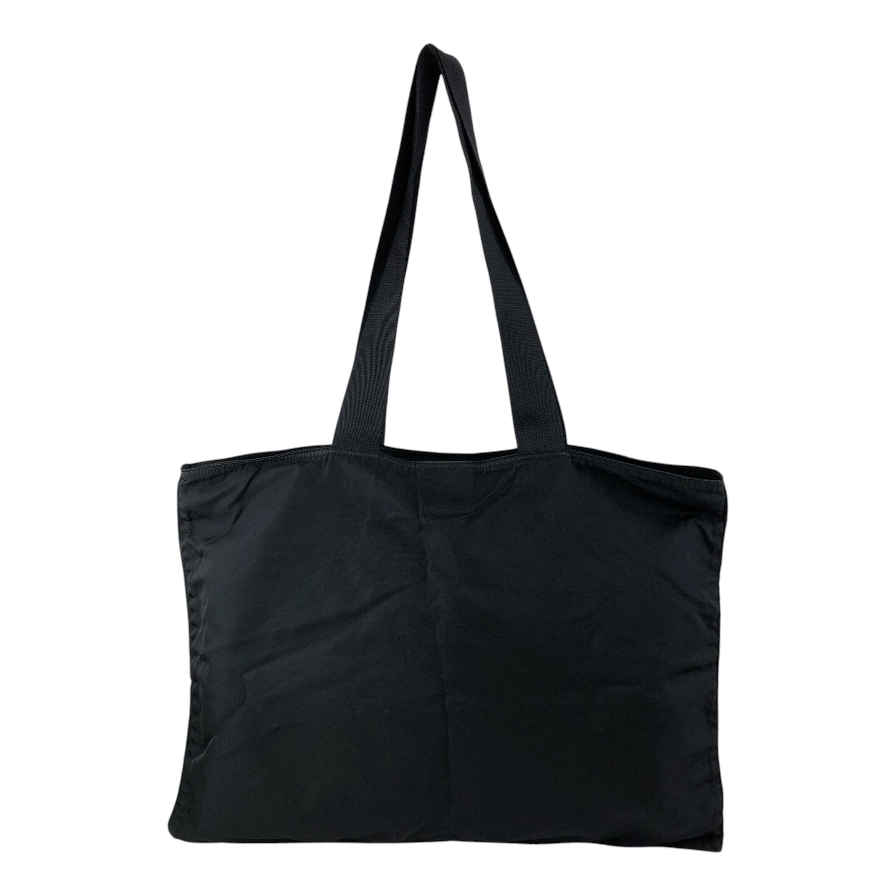 PRADA プラダ ハンドバッグ ブラック トライアングルロゴ ナイロン