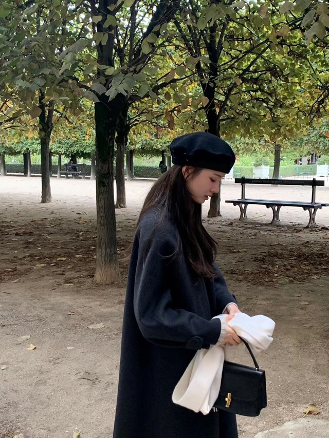 (OUNCE) pure wool muffler / 3color